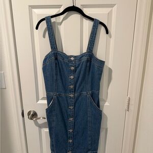 Levi's Button Down Denim Dress